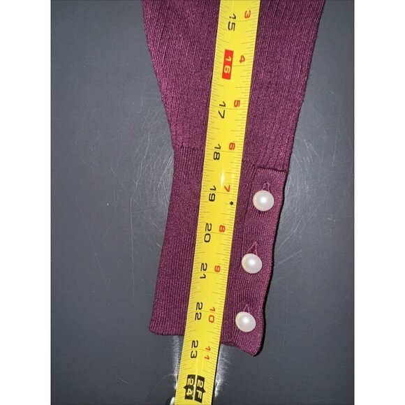 Ann Taylor LOFT Ribbed Top XS/PETITES Soft Stretch Modal Blend Top Scoop Neck - Picture 15 of 15